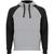 Badet zweifarbiger Kapuzenpullover Unisex