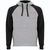Badet zweifarbiger Kapuzenpullover Unisex (Bild 4)