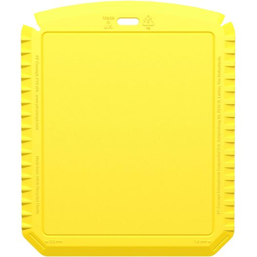 Thrym rechteckiger Eiskratzer aus recyceltem Kunststoff (Bild 1)