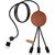 SCX.design C40 5-in-1 Ladekabel aus rPET mit 10W Ladepad und Leuchtlogo (Bild 3)