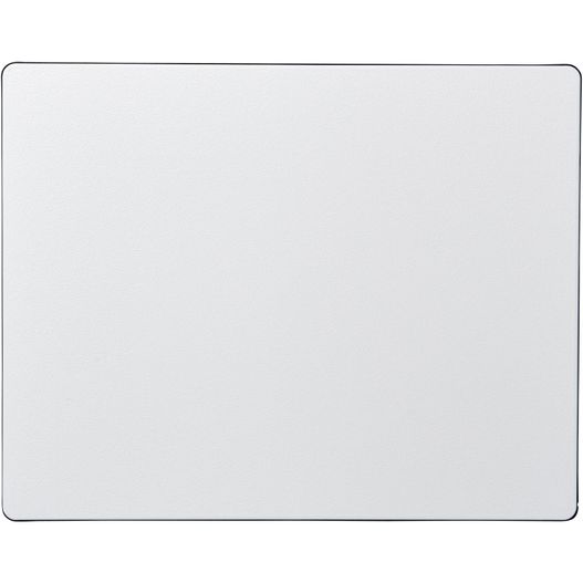 ein weißes mauspad mit schwarzem rand Brite-Mat® Mauspad mit Reifenmaterial (Bild 1)