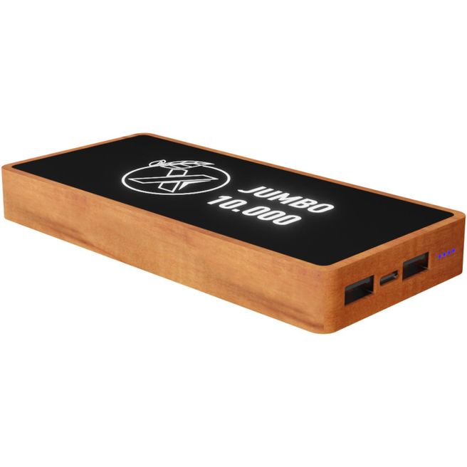 SCX.design P46 10.000 mAh wireless Powerbank aus Holz