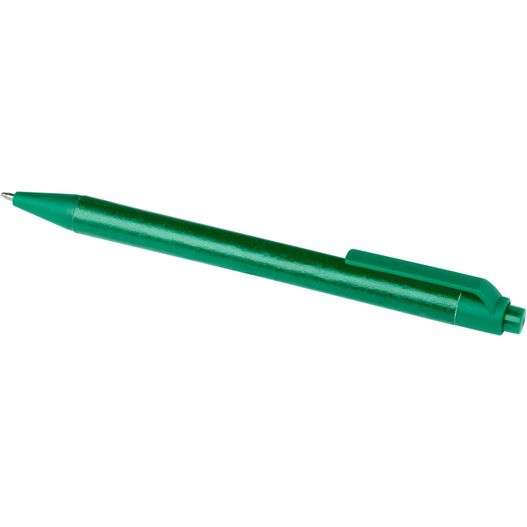 Chartik Kugelschreiber aus recyceltem Papier mit matter Oberfläche, einfarbig (schwarze Mine) (Bild 1)