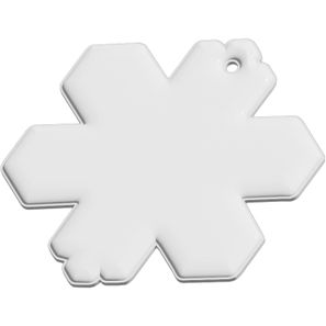 RFX™ H-10 Reflektierender TPU-Anhänger Schneeflocke