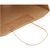 Kraftpapiertasche 120 g/m² mit gedrehten Griffen – 31 × 12 × 25 cm (Bild 3)