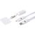 Franz 5 in 1 Lanyard Kabel aus recyceltem Kunststoff für Smartphones mit integrierter Datensynchronisierung und 65 W Schnellladefunktion