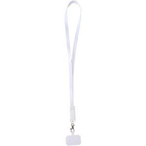 Franz 5 in 1 Lanyard Kabel aus recyceltem Kunststoff für Smartphones mit integrierter Datensynchronisierung und 65 W Schnellladefunktion