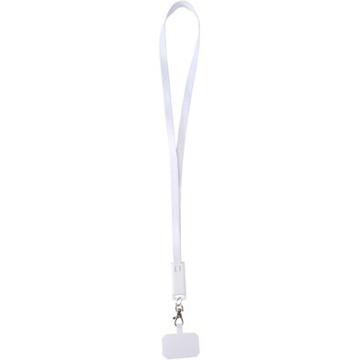 Produktabbildung Franz 5 in 1 Lanyard Kabel aus recyceltem Kunststoff für Smartphones mit integrierter Datensynchronisierung und 65 W Schnellladefunktion Franz 5 in 1 Lanyard Kabel aus recyceltem Kunststoff für Smartphones mit integrierter Datensynchronisierung und 65 W Schnellladefunktion