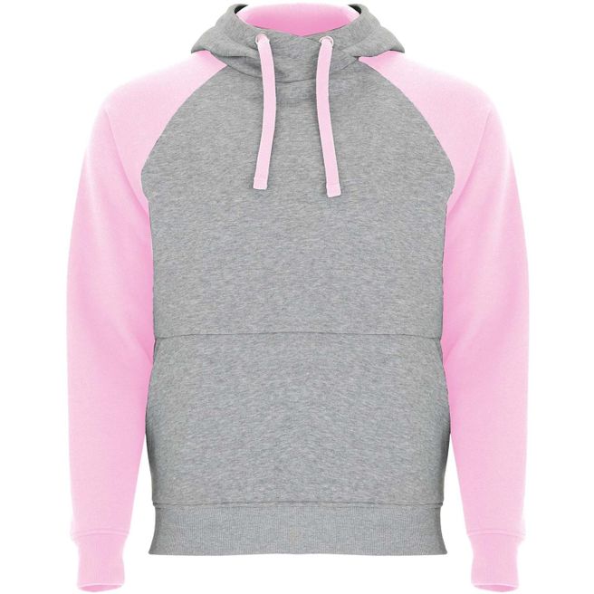 Badet zweifarbiger Kapuzenpullover Unisex