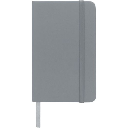 ein graues notizbuch mit einem stift oben Spectrum A6 Hard Cover Notizbuch (Bild 1)