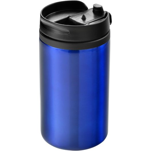 eine blaue und schwarze reisebecher mit einem deckel Mojave 250 ml Isolierbecher (Bild 1)