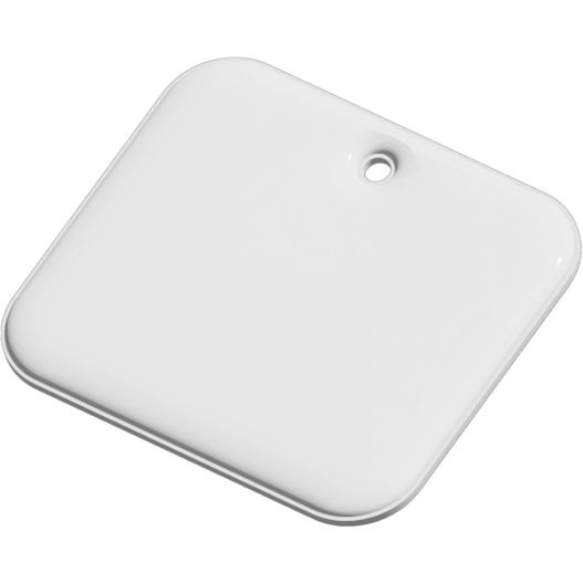 ein weißes quadratisches objekt auf einer weißen oberfläche RFX™ H-20 rechteckiger reflektierender PVC-Anhänger XL (Bild 1)