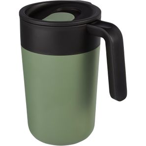Nordia 400 ml doppelwandiger Becher aus Recyclingmaterial