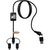 SCX.design C48 CarPlay 5-in-1 Ladekabel mit Leuchtlogo (Bild 2)
