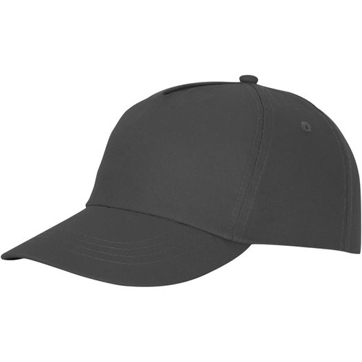 eine schwarze baseballkappe mit einem gekrümmten peak Feniks Kappe mit 5 Segmenten (Bild 1)