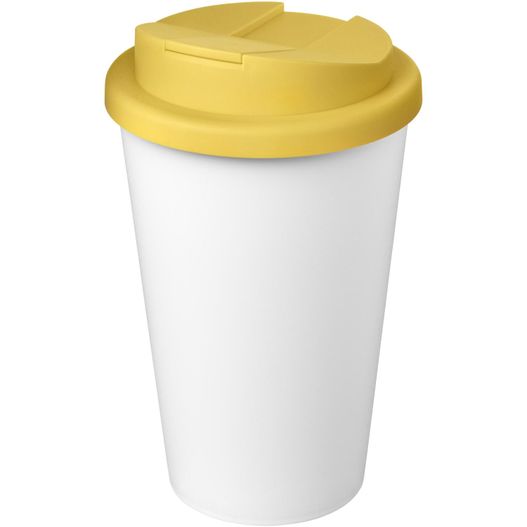 Americano® Eco 350 ml recycelter Becher mit auslaufsicherem Deckel (Bild 1)