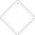 RFX™ H-09 Reflektierender TPU-Anhänger Diamant, klein (Bild 2)