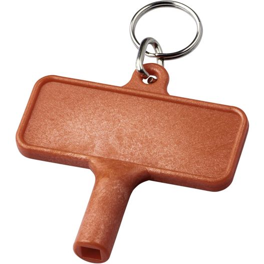 Largo Kunststoff Heizkörperschlüssel mit Schlüsselanhänger (Bild 1)