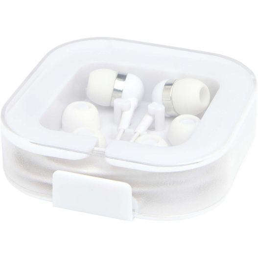 Baekdu kabelgebundenes Headset Typ-C mit Aufbewahrungsbox aus recyceltem Kunststoff (Bild 1)