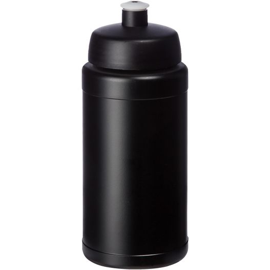 eine schwarze plastikflasche mit deckel Baseline® Plus 500 ml Sportflasche (Bild 1)