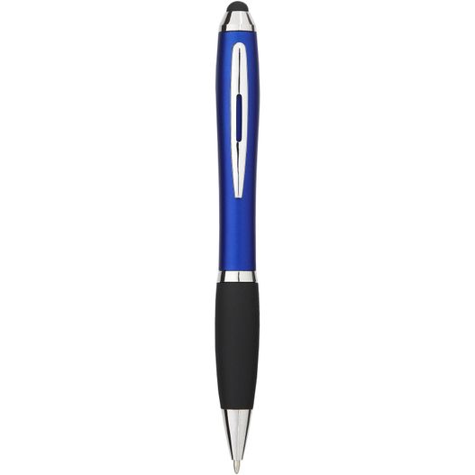 Nash Stylus Kugelschreiber farbig mit schwarzem Griff (blaue Mine) (Bild 1)