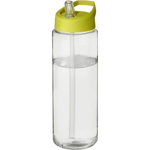 eine glaswasserflasche mit gelbem deckel H2O Active® Vibe 850 ml Sportflasche mit Ausgussdeckel (Bild 1)