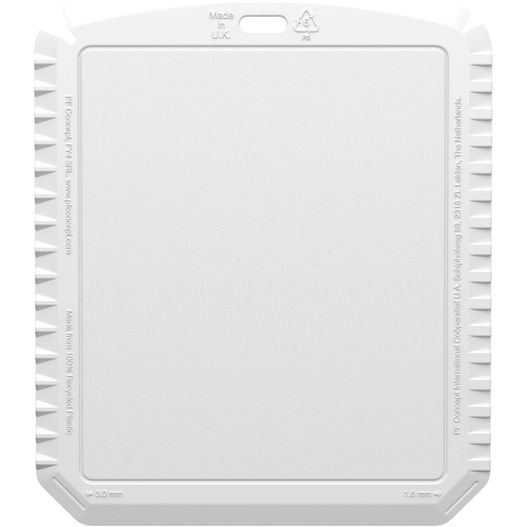 Thrym rechteckiger Eiskratzer aus recyceltem Kunststoff (Bild 1)