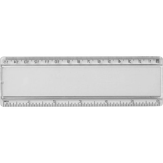 Ellison 15 cm Kunststofflineal mit Papiereinlage (Bild 1)