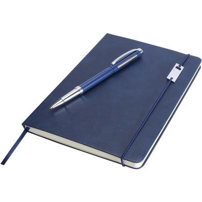 Legato Elegance A5 Hardcover Notizbuch mit Tintenroller Set