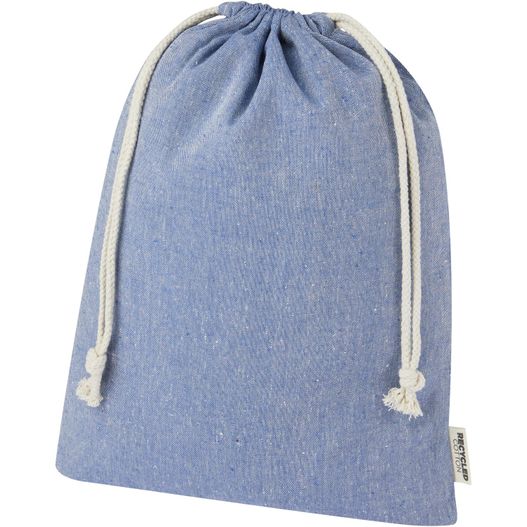 Produktabbildung Pheebs 150 g/m² GRS Zuziehbeutel aus Recyclingbaumwolle groß 4 l Pheebs 150 g/m² GRS Zuziehbeutel aus Recyclingbaumwolle groß 4 l (Bild 1)