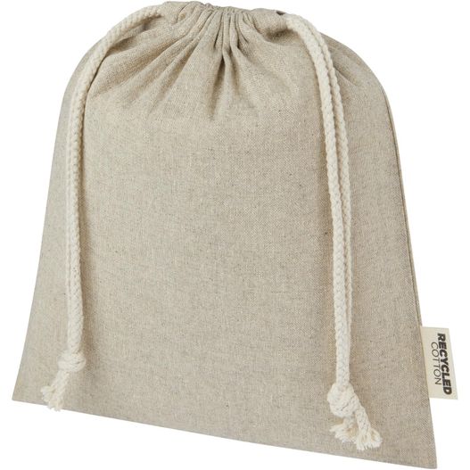 Produktabbildung Pheebs 150 g/m² GRS Zuziehbeutel aus Recyclingbaumwolle mittel 1,5 l Pheebs 150 g/m² GRS Zuziehbeutel aus Recyclingbaumwolle mittel 1,5 l (Bild 1)