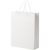Handgefertigte 170 g/m² Integra-Papiertüte mit Kunststoff Kordelgriffen – 31 × 12 × 41 cm (Bild 1)