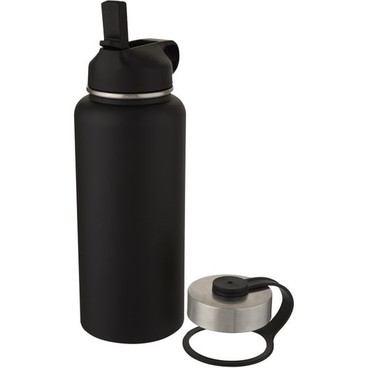 Supra 1 l Kupfer-Vakuum Isolierflasche mit 2 Deckeln (Bild 1)