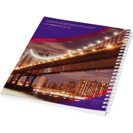 Produktabbildung Desk-Mate® A5 Spiralnotizbuch mit bedruckter Rückseite Desk-Mate® A5 Spiralnotizbuch mit bedruckter Rückseite