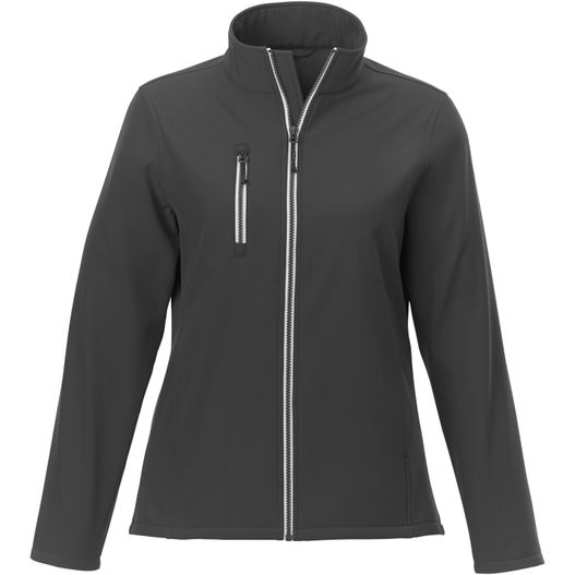 eine damen softshell-jacke mit einem reißverschlusskragen Orion Softshelljacke für Damen (Bild 1)