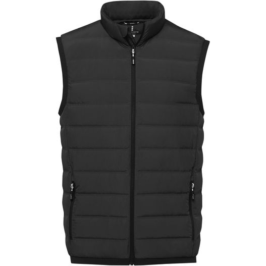 eine schwarze weste mit reißverschluss und reißverschluss Caltha Daunen Bodywarmer für Herren (Bild 1)
