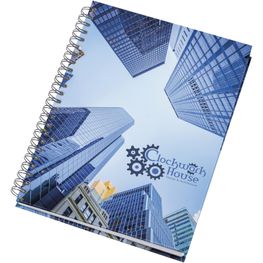 Produktabbildung Wiro A5 Notizblock mit Hardcover und Spiralbindung Wiro A5 Notizblock mit Hardcover und Spiralbindung