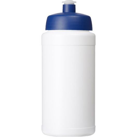 eine weiße plastikflasche mit blauem deckel Baseline® Plus 500 ml Sportflasche (Bild 1)