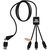 SCX.design C45 5-in-1 rPET-Ladekabel mit Datentransfer (Bild 1)