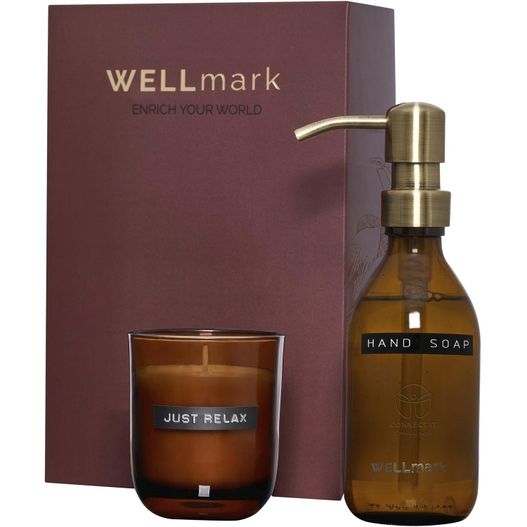 Wellmark Discovery 250 ml Handseifenspender und 150 g Duftkerze im Set (Bild 1)