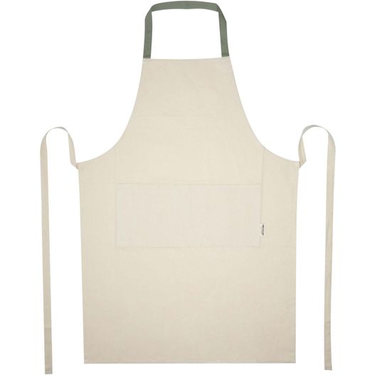 Nia 200 g/m² Schürze aus recycelter Baumwolle (Bild 1)