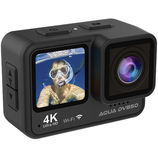 Produktabbildung Prixton DV850 Aqua 4K Actionkamera mit zwei Bildschirmen Prixton DV850 Aqua 4K Actionkamera mit zwei Bildschirmen