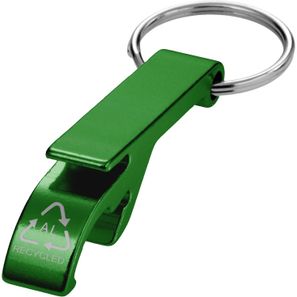 Tao Schlüsselanhänger mit Flaschen- und Dosenöffner aus recyceltem RCS Aluminium