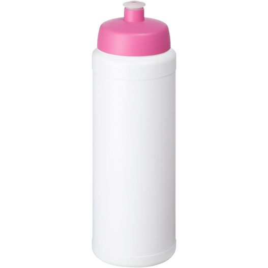 eine weiße und rosa plastikflasche mit einem rosa deckel Baseline® Plus 750 ml Flasche mit Sportdeckel (Bild 1)