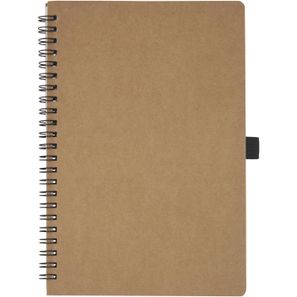 Cobble A5 Notizbuch mit Spiralbindung aus recyceltem Karton mit Steinpapier