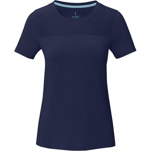 shirt mit blauem streifen Borax Cool Fit T-Shirt aus recyceltem GRS Material für Damen (Bild 1)