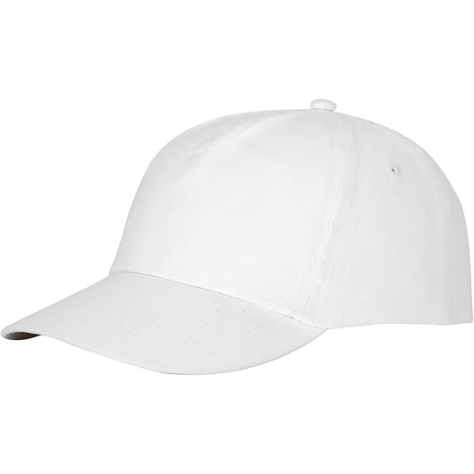 eine weiße baseballkappe mit schwarzem rand Feniks Kappe mit 5 Segmenten (Bild 1)