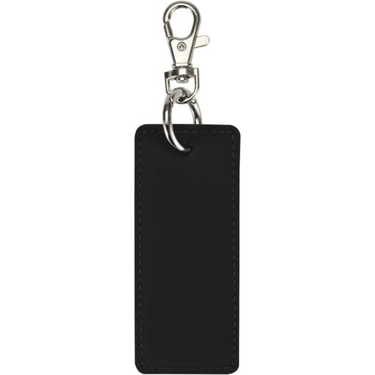 Resi Plus GRS recycelter rechteckiger Charm Schlüsselanhänger (Bild 1)