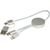 Alasia 30 cm 5-in-1 Kabel aus recyceltem Kunststoff für Datenübertragung und 27W Schnellladung (Bild 3)