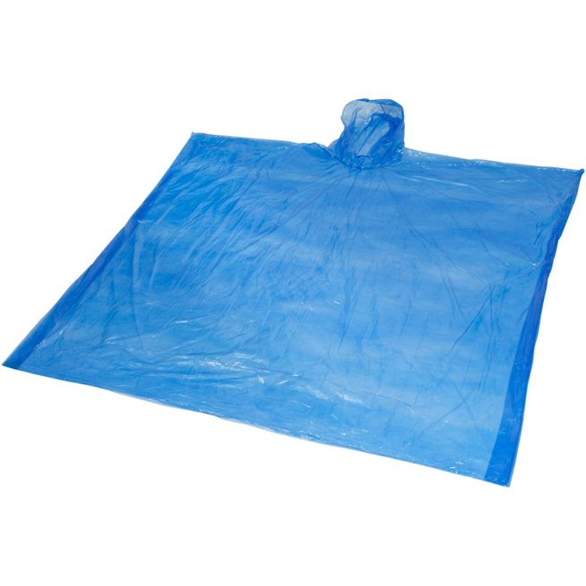 Produktabbildung Mayan Regenponcho mit Aufbewahrungstasche aus recyceltem Kunststoff Mayan Regenponcho mit Aufbewahrungstasche aus recyceltem Kunststoff